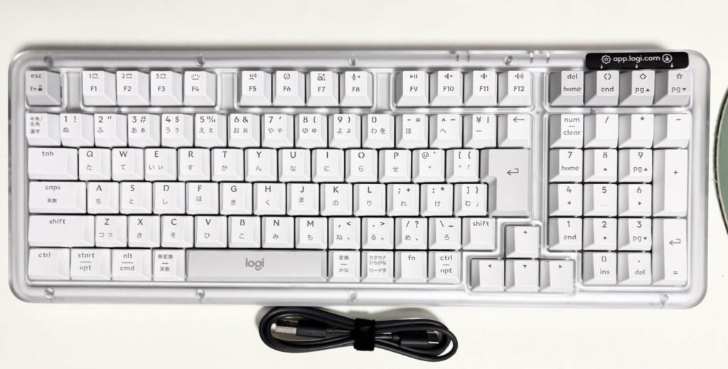 Logicool Alto Keys K98Mを実機レビュー!本体画像