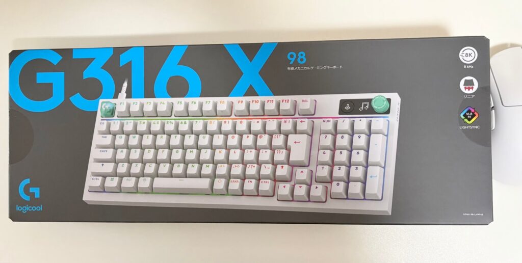 Logicool G316 X 98を実機レビュー！